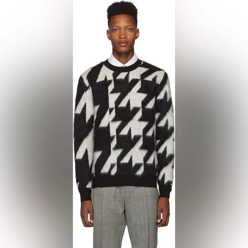 ALEXANDER MCQUEEN - Houndstooth Sweater